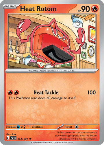 Heat Rotom [013/091] [Paldean Fates] Reverse Holofoil