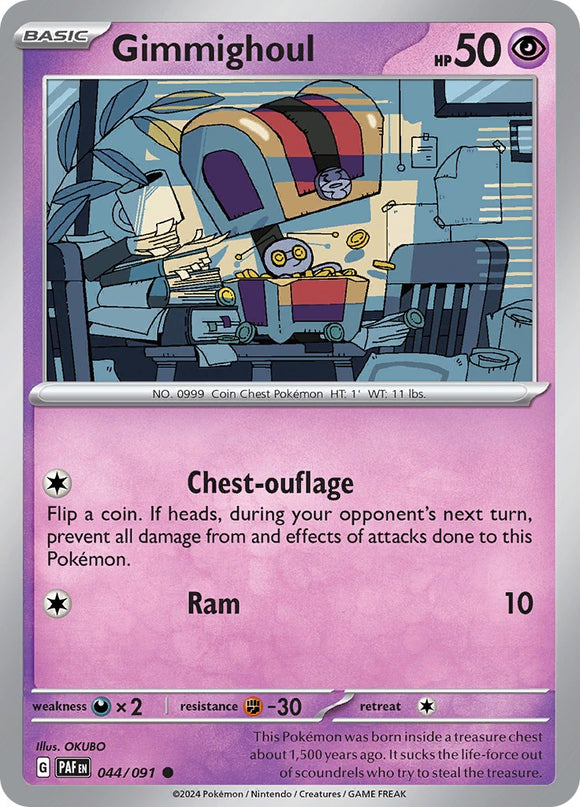 Gimmighoul [044/091] [Paldean Fates]