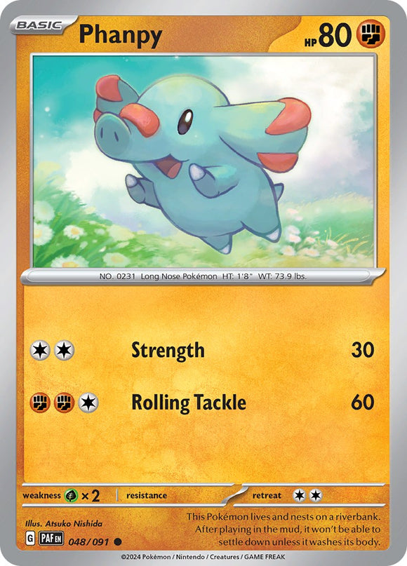 Phanpy [048/091] [Paldean Fates] Reverse Holofoil