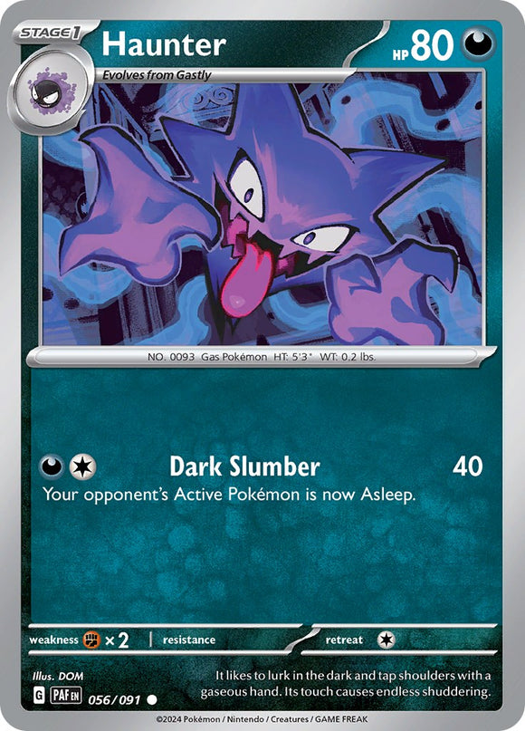 Haunter [056/091] [Paldean Fates] Reverse Holofoil