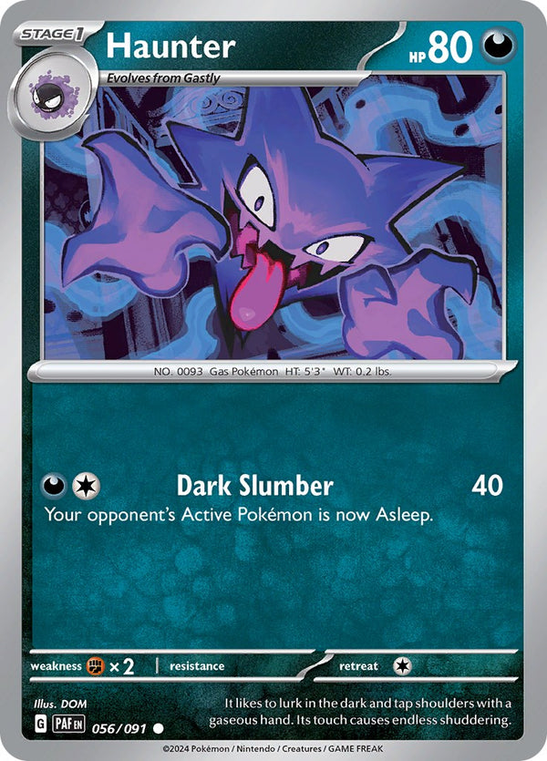 Haunter [056/091] [Paldean Fates] Reverse Holofoil