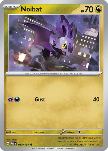 Noibat [068/091] [Paldean Fates] Reverse Holofoil