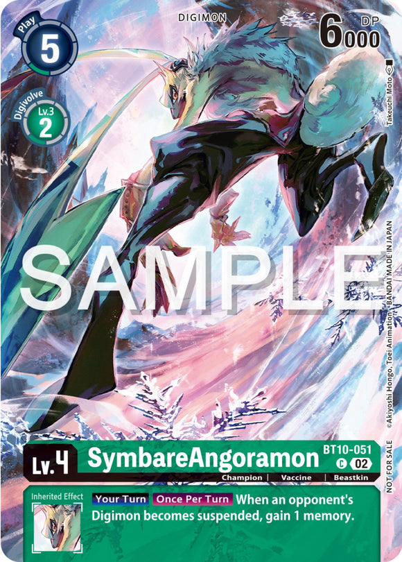 SymbareAngoramon (Digimon Illustration Competition Pack 2023) [BT10-051] [Xros Encounter]