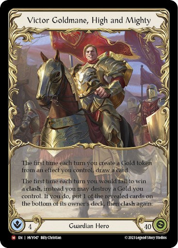 Victor Goldmane, High and Mighty (Marvel) [HVY047] [Heavy Hitters] Cold Foil