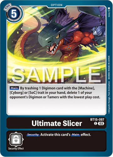 Ultimate Slicer [BT15-097 C] [Exceed Apocalypse]