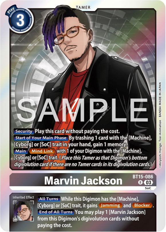 Marvin Jackson [BT15-086] [Exceed Apocalypse] Foil