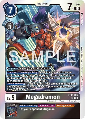 Megadramon [BT15-064] [Exceed Apocalypse] Foil