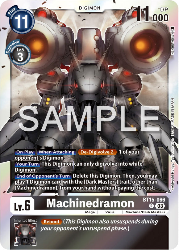 Machinedramon [BT15-066] [Exceed Apocalypse] Foil