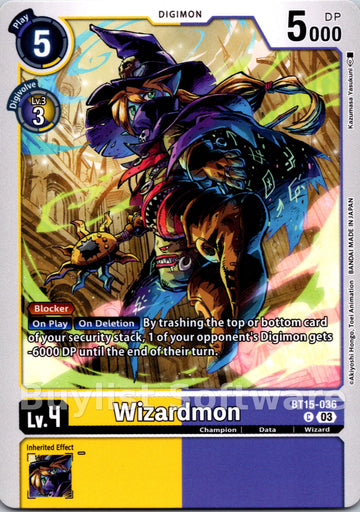 Wizardmon [BT15-036] [Exceed Apocalypse]