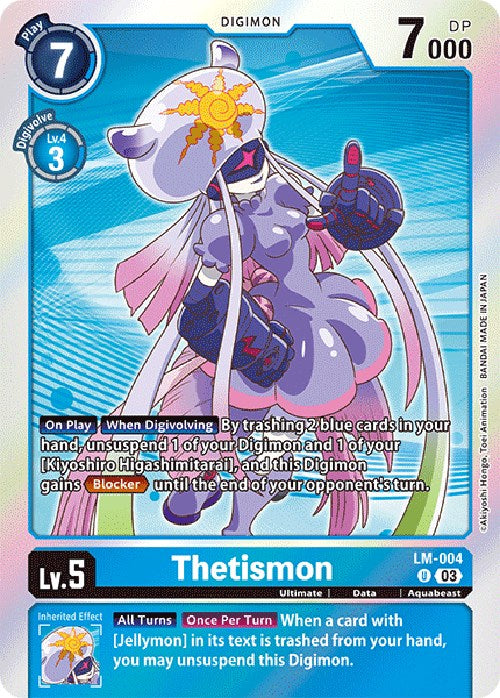 Thetismon (English Exclusive) [LM-004] [Exceed Apocalypse] Foil