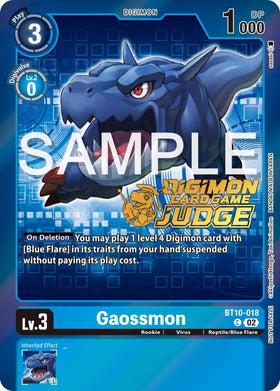 Gaossmon (Judge Pack 5) [BT10-018] [Xros Encounter] Foil