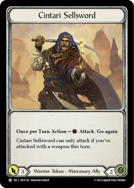 Cintari Sellsword [HVY134] [Heavy Hitters]