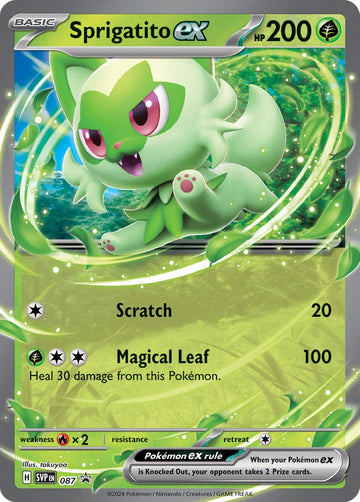 Sprigatito ex [087] [Scarlet & Violet Promo Cards] Holofoil