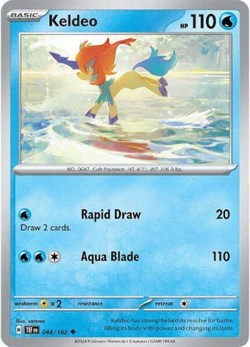 Keldeo [044/162] [Temporal Forces] Reverse Holofoil