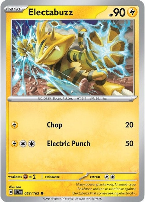 Electabuzz [053/162] [Temporal Forces] Reverse Holofoil
