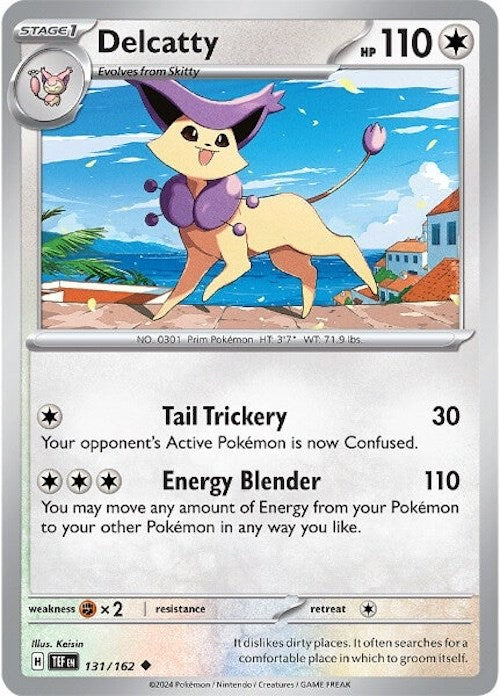 Delcatty [131/162] [Temporal Forces] Reverse Holofoil