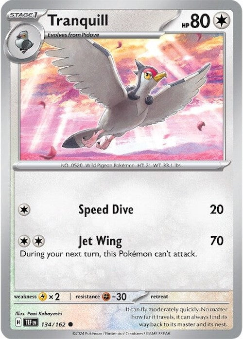 Tranquill [134/162] [Temporal Forces] Reverse Holofoil