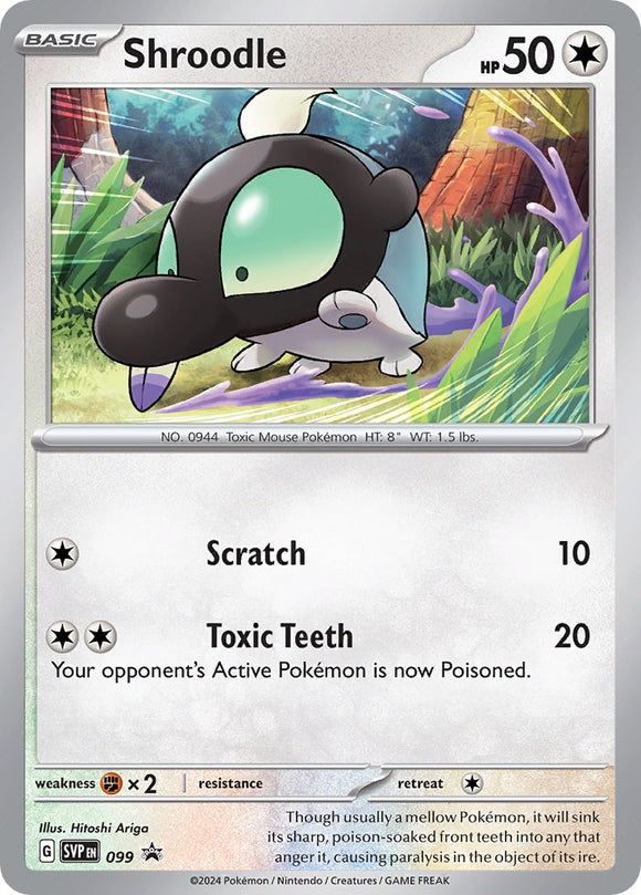 Shroodle [099] [Scarlet & Violet Promo Cards] Holofoil