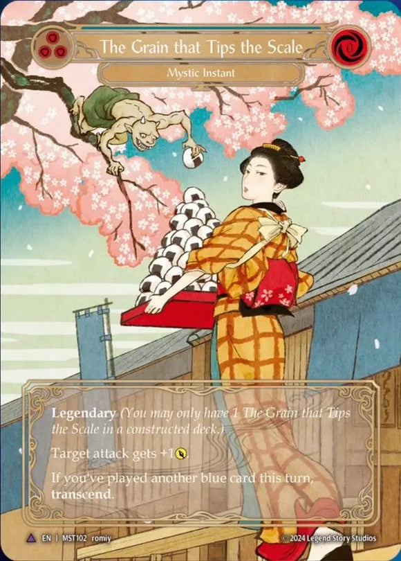 The Grain that Tips the Scale (Marvel) [MST102] [Part the Mistveil] Cold Foil