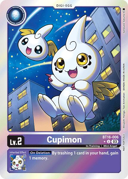 Cupimon (Box Promotion Pack: Beginning Observer) [BT16-006] [Beginning Observer] Foil