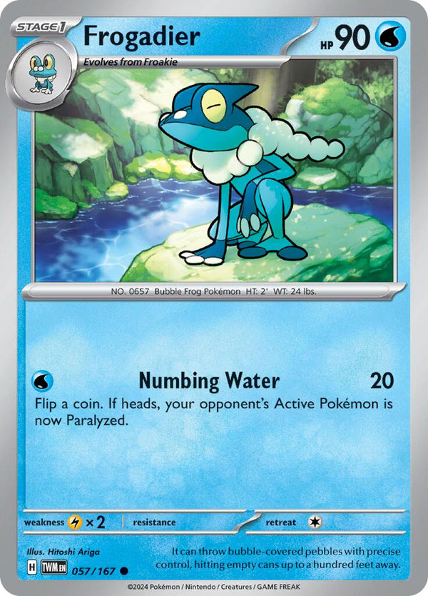 Frogadier [057/167] [Twilight Masquerade]
