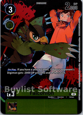 Falcomon (Official Tournament Pack Vol.13) [P-081] [Digimon Promotion Cards] Foil
