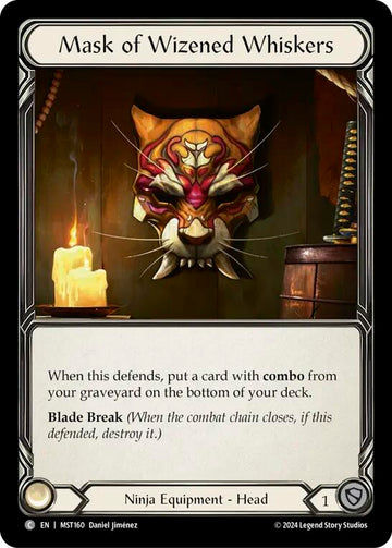 Mask of Wizened Whiskers [MST160] [Part the Mistveil] Cold Foil
