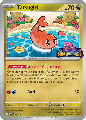 Tatsugiri [118] [Scarlet & Violet Promo Cards] Holofoil