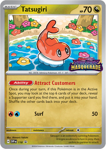 Tatsugiri [118] [Scarlet & Violet Promo Cards] Holofoil