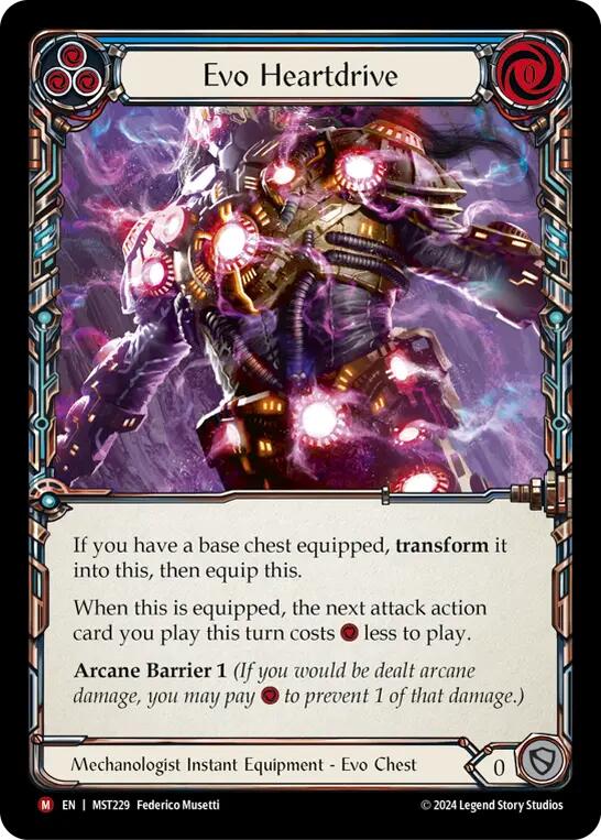 Evo Heartdrive [MST229] [Part the Mistveil] Cold Foil