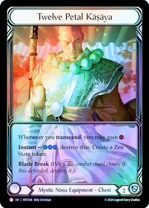 Twelve Petal Kasaya (Extended Art) [MST048] [Part the Mistveil] Cold Foil