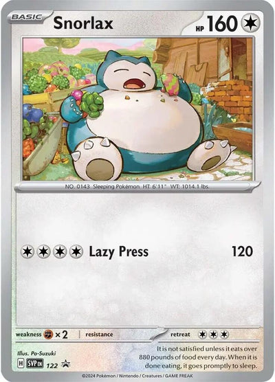 Snorlax [122] [Scarlet & Violet Promo Cards] Holofoil