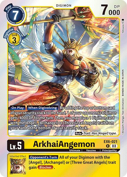 ArkhaiAngemon [EX6-021] [Infernal Ascension] Foil