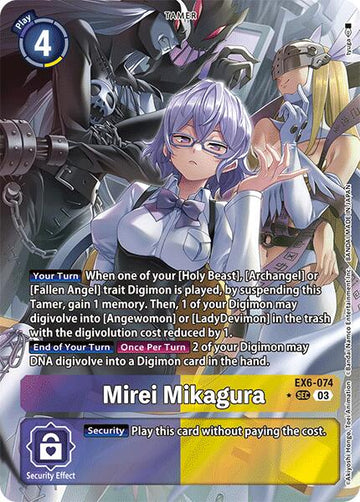 Mirei Mikagura (Alternate Art) [EX6-074] [Infernal Ascension] Foil