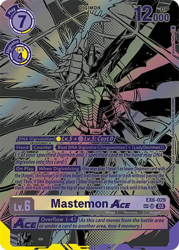 Mastemon ACE (Textured) [EX6-029] [Infernal Ascension] Foil