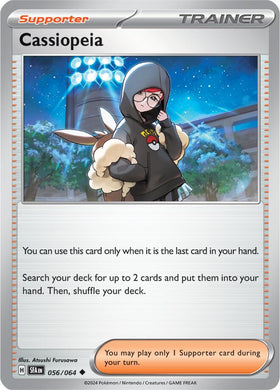 Cassiopeia [056/064] [Shrouded Fable] Reverse Holofoil