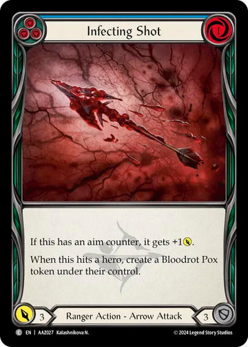 Infecting Shot (Blue) [AAZ027] [Armory Deck: Azalea]