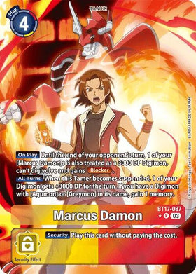 Marcus Damon (Alternate Art) [BT17-087] [Secret Crisis] Foil