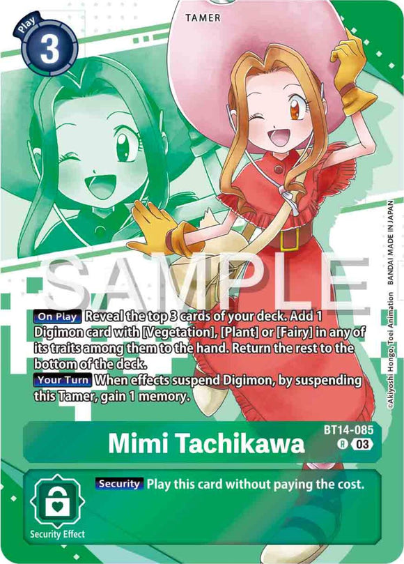Mimi Tachikawa (Premium Heroines Set) [BT14-085] [Blast Ace] Foil