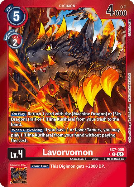 Lavorvomon (Foil) [EX7-009] [Digimon LIBERATOR] Foil