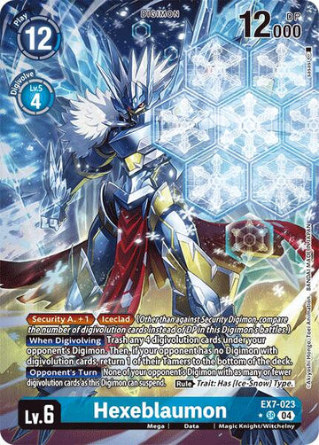 Hexeblaumon (Alternate Art) [EX7-023] [Digimon LIBERATOR] Foil