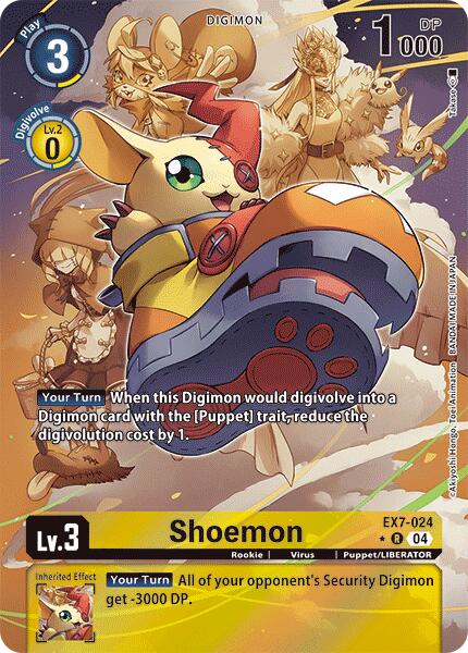 Shoemon (Alternate Art) [EX7-024] [Digimon LIBERATOR] Foil
