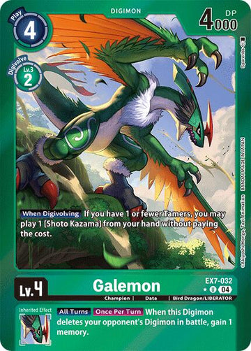 Galemon (Foil) [EX7-032] [Digimon LIBERATOR] Foil