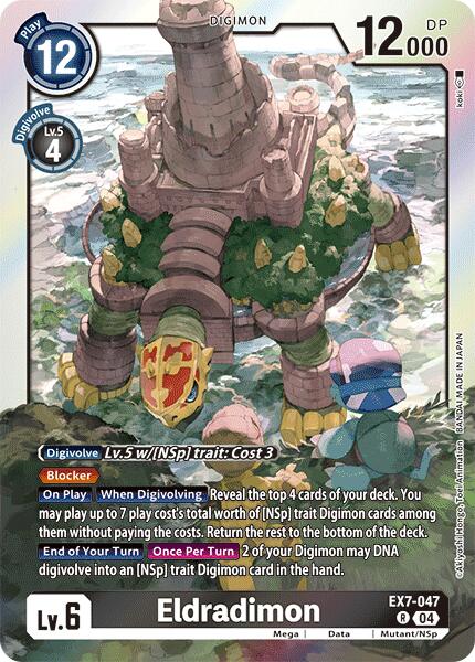 Eldradimon [EX7-047] [Digimon LIBERATOR] Foil