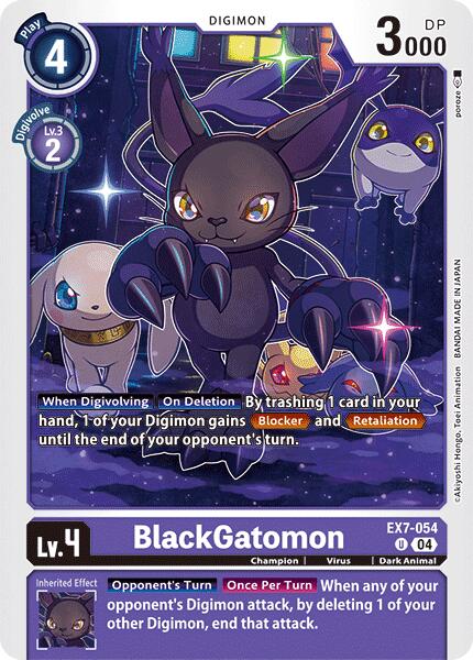 BlackGatomon [EX7-054 UC] [Digimon LIBERATOR]