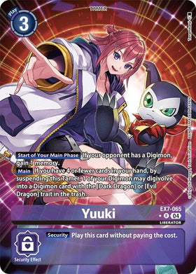 Yuuki (Alternate Art) [EX7-065] [Digimon LIBERATOR] Foil