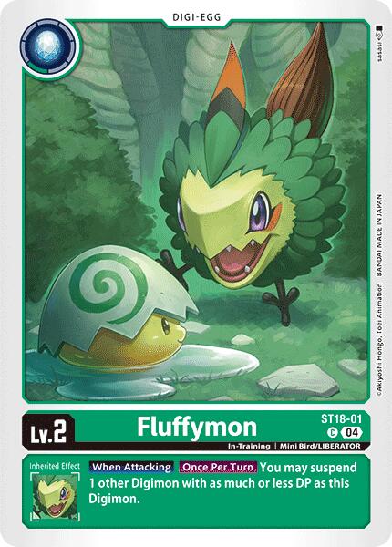 Fluffymon [ST18-01 C] [ Guardian Vortex]