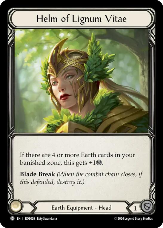 Helm of Lignum Vitae [ROS029] [Rosetta]