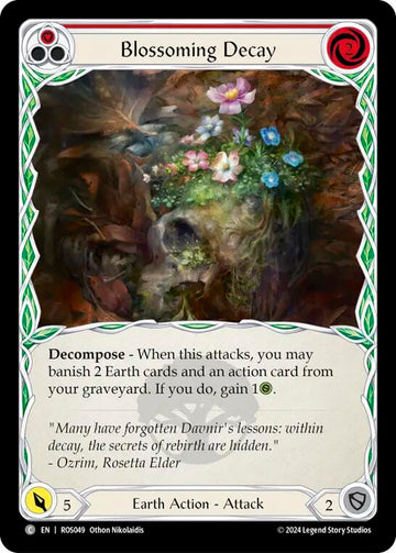 Blossoming Decay (Red) [ROS049] [Rosetta]