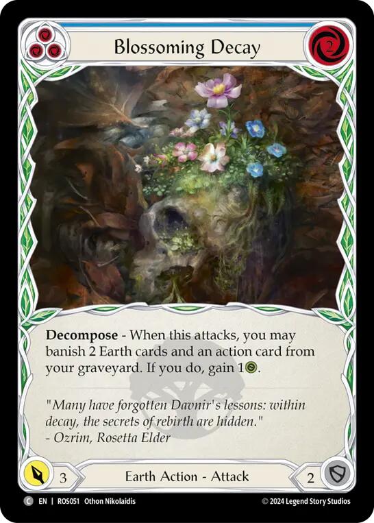 Blossoming Decay (Blue) [ROS051] [Rosetta]